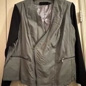 Dash by Kardashian Ash Gray and Black Jacket Size 2x NWT